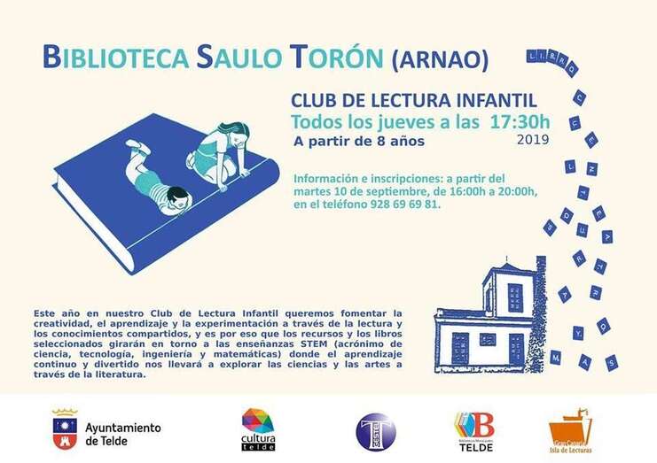 Cartel de la actividad (Foto TA)